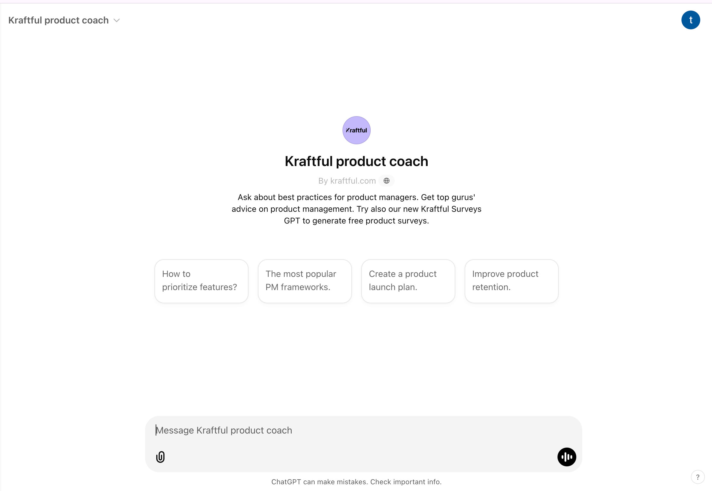 Kraftful Product Coach