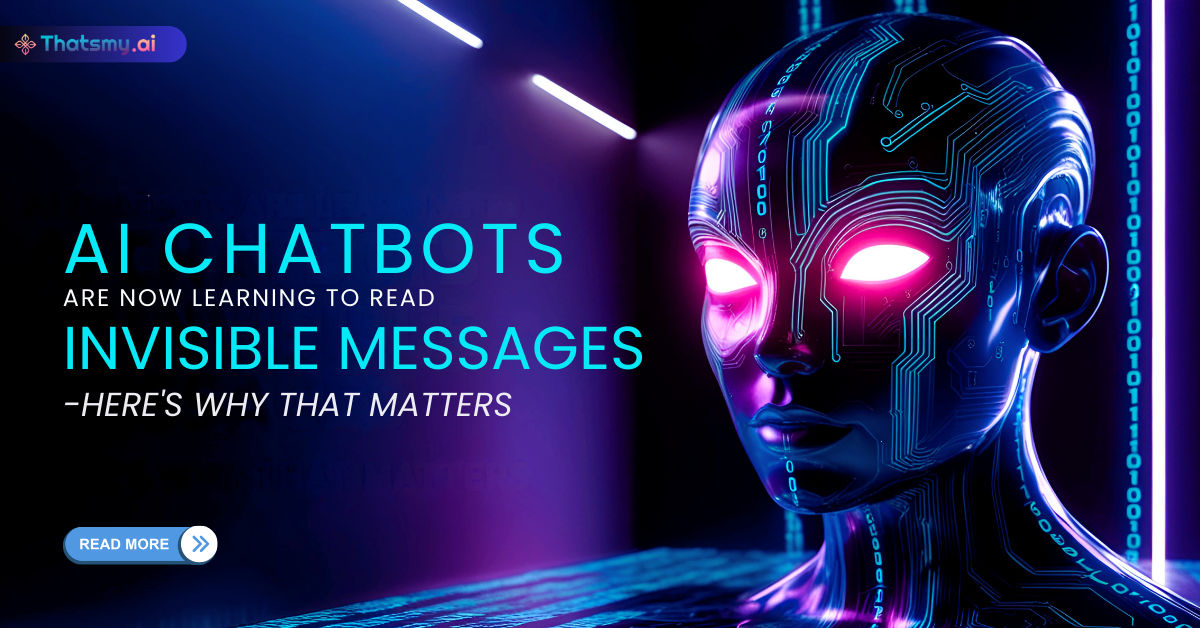 AI Chatbots Are Learning to Read & Create Invisible Messages—Here's Why It Matters