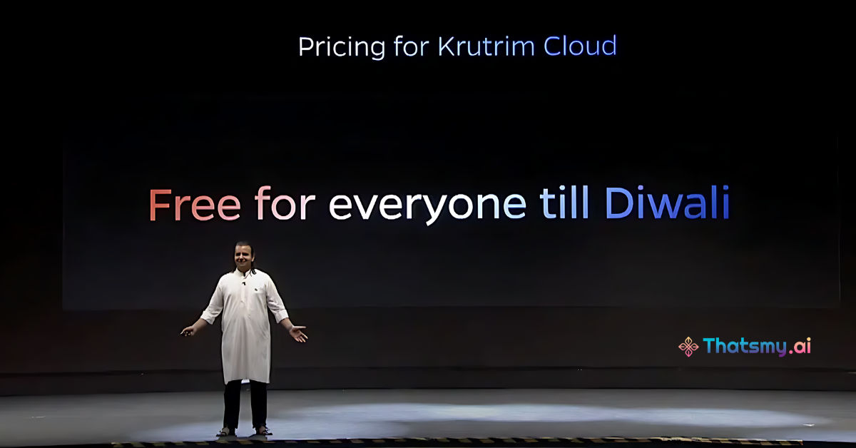 Krutrim AI Cloud: Free Access Until Diwali – What You Need to Know | ThatsMyAI