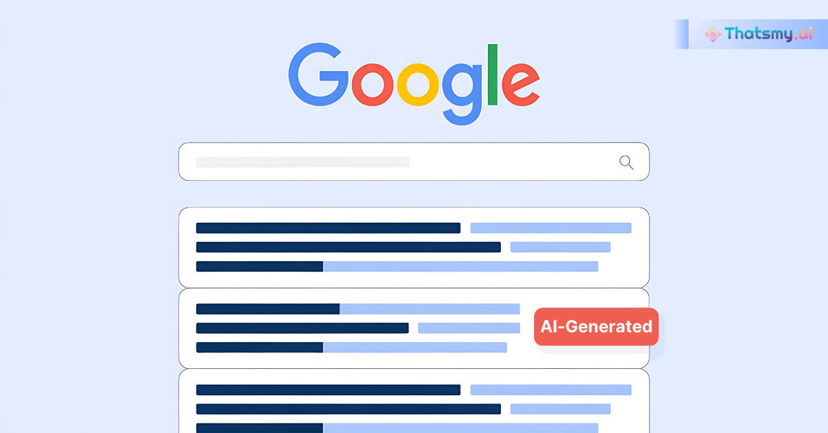 Google Plans to Label AI-Generated Content: A Step Towards Transparency | ThatsMyAI