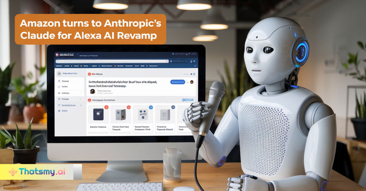 Alexa 2.0: Amazon Partners with Anthropic for Smarter AI Features | ThatsMyAI