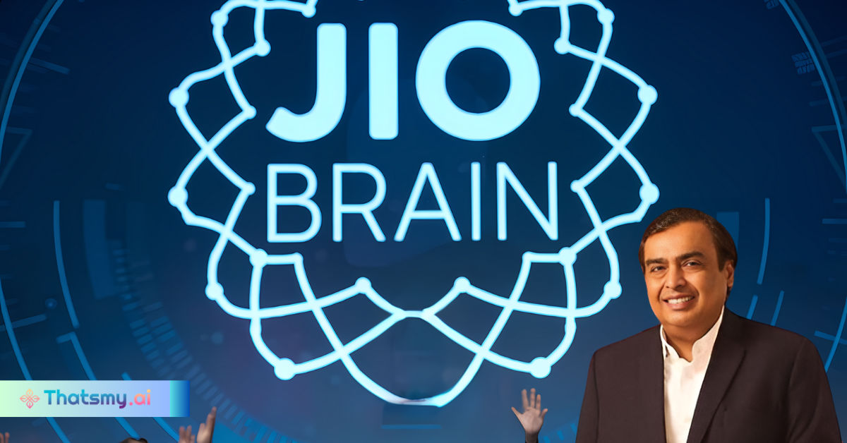 Mukesh Ambani Launches 'Jio Brain': Here’s What It Means for India | ThatsMyAI