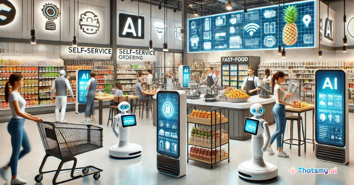 How AI & Automation Are Changing Grocery Stores and Fast-Food Chains | ThatsMyAI