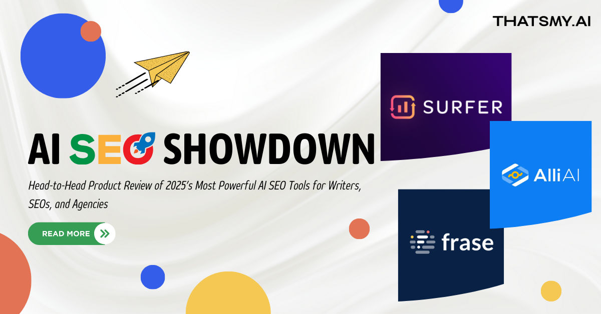 Frase vs Surfer vs Alli AI: Ultimate Top AI SEO Tools of 2025