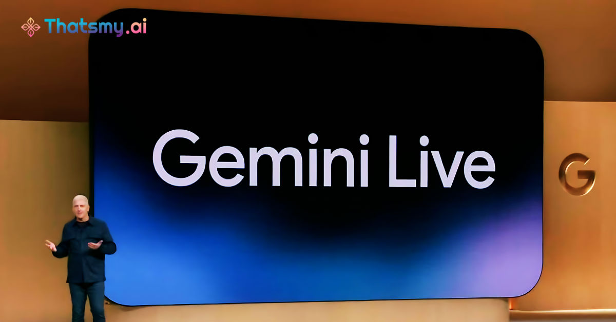 First Look at Gemini Live: Google’s Latest AI Voice Assistant Unveiled | ThatsMyAI