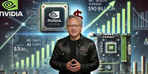 With AI Chip Demand Rising Nvidia CEO Jensen Huang’s Net Worth Reaches $90B | ThatsMyAI