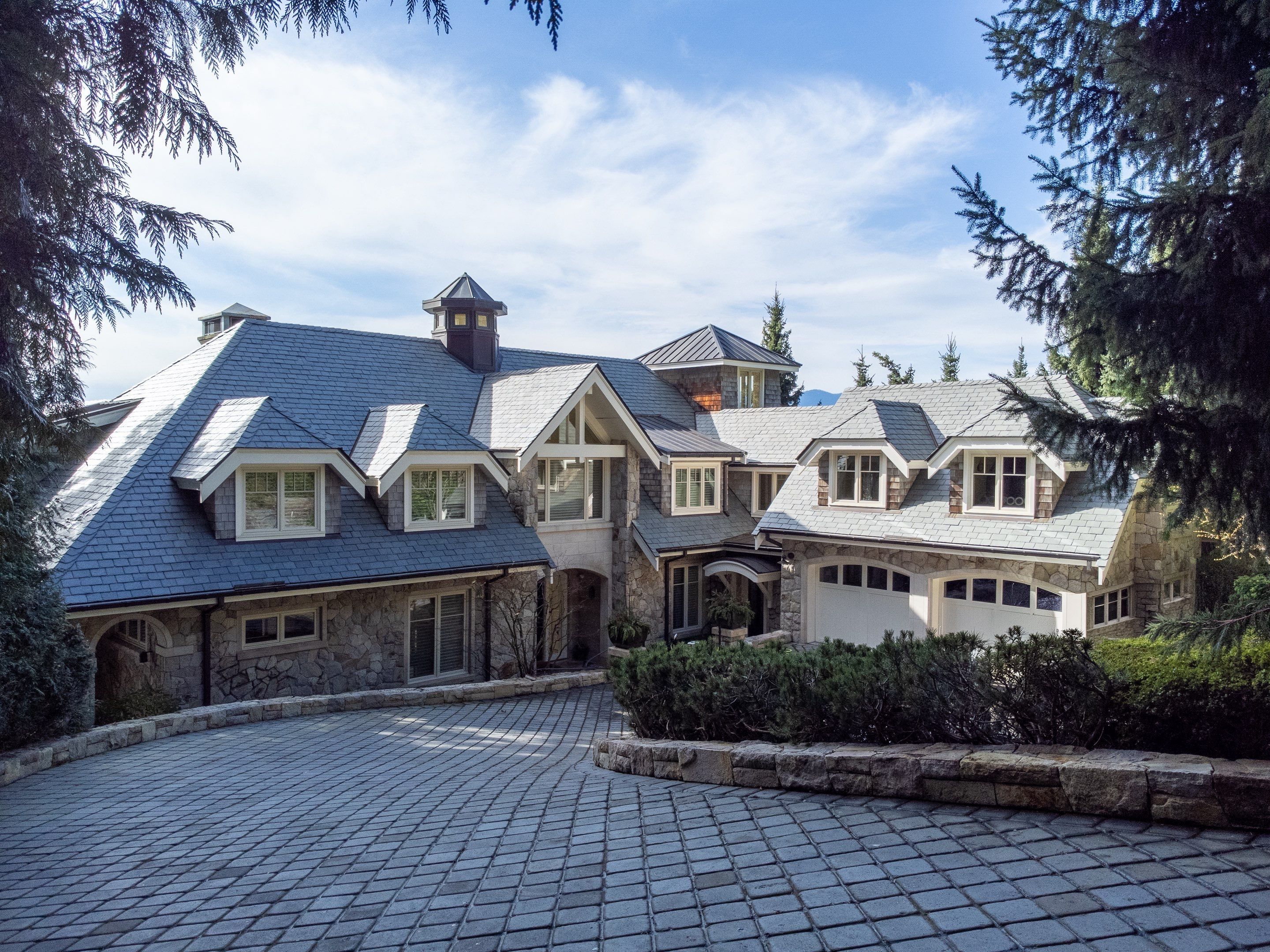Natural Stone Roof Cleaning