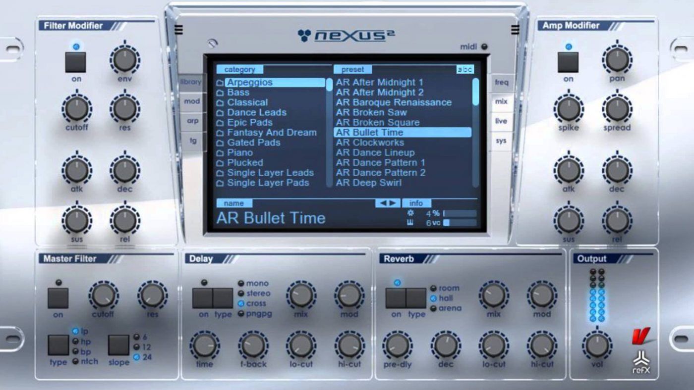Nexus vst. REFX Nexus v2.2. Nexus 2 Midi. Nexus 2 VST. Nexus 5 VST.