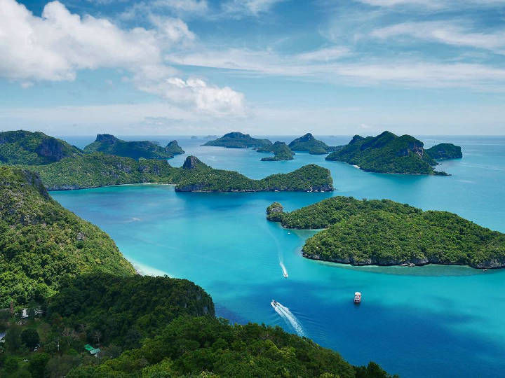 Ang Thong National Marine Park, the nature wonder of Thailand