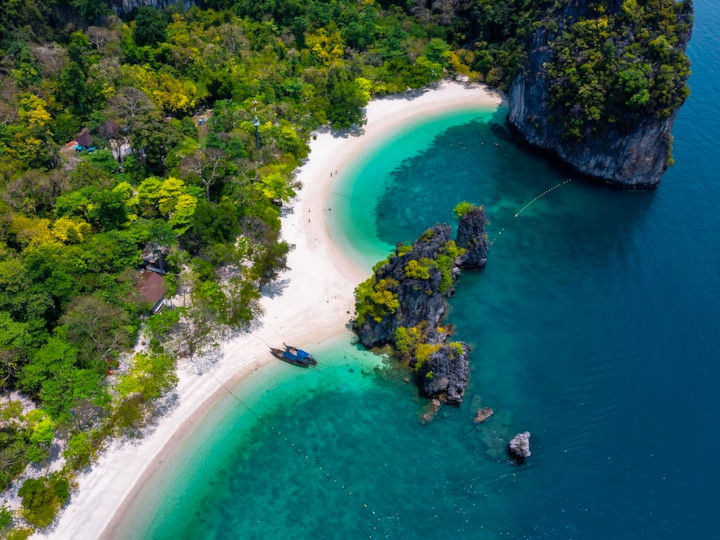 Hong Island, the paradise island of Krabi