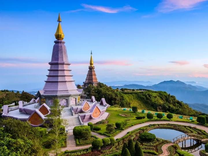 King and Queen Pagodas @Doi Inthanon