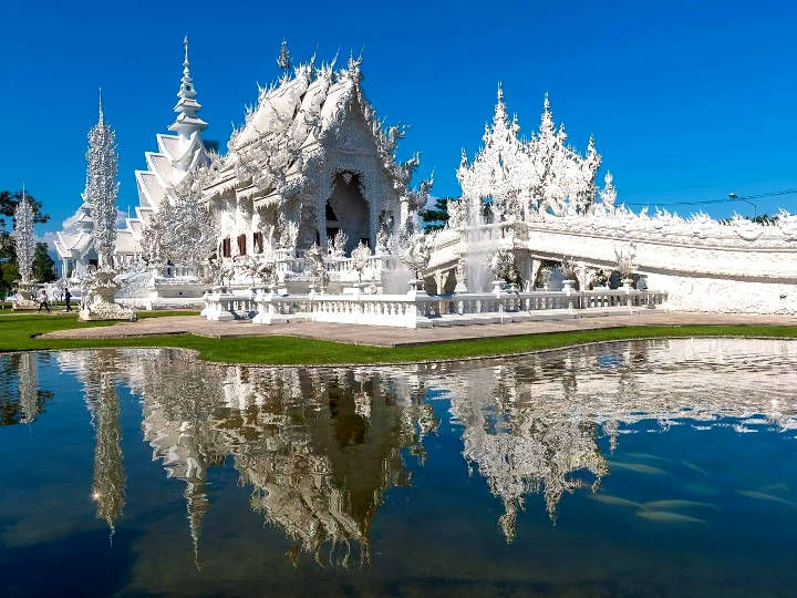 Wat Rong Khun (The White Temple) , Chiang Rai