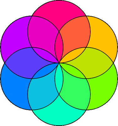 Flower of Life with fracturing segments