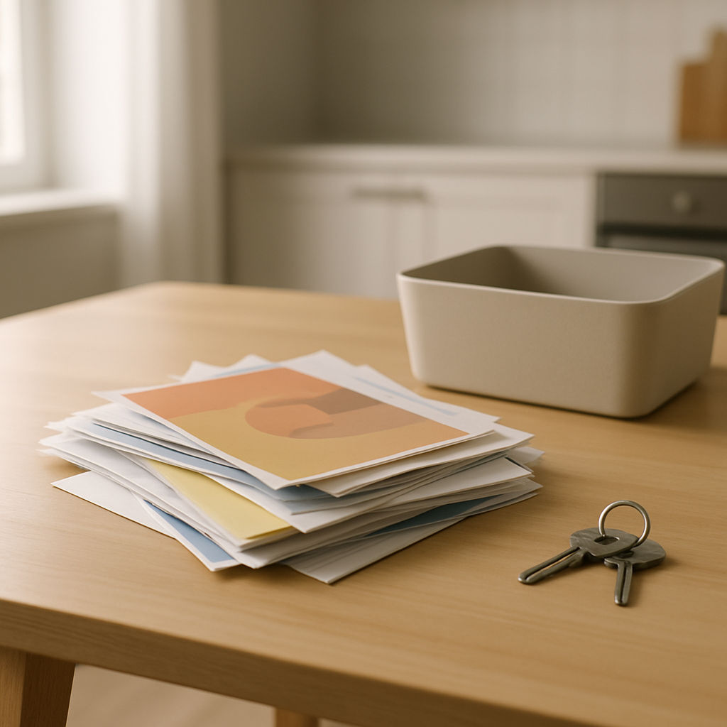 Sign up for "Do Not Mail" lists to reduce unwanted junk mail