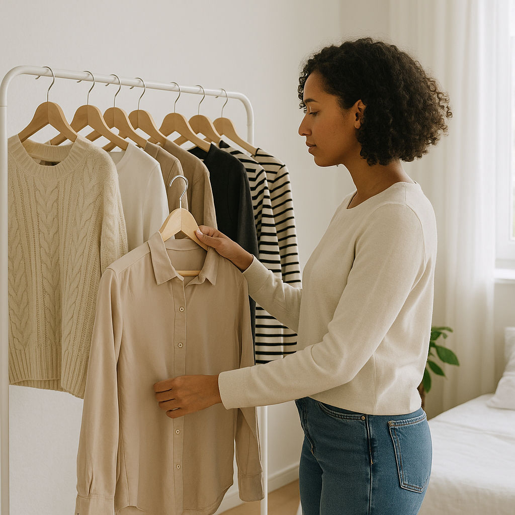Try buying clothes from a sustainable fashion brand