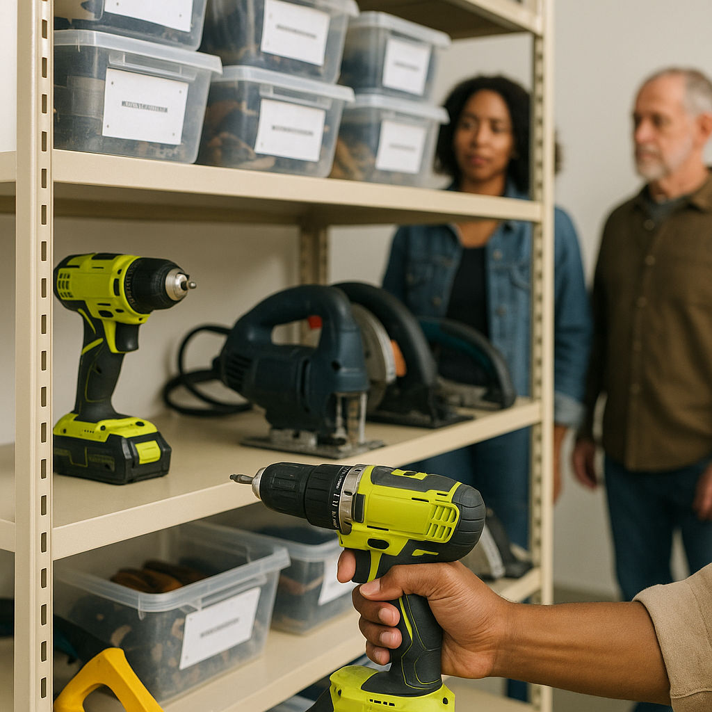 Join a local tool library for your DIY needs 