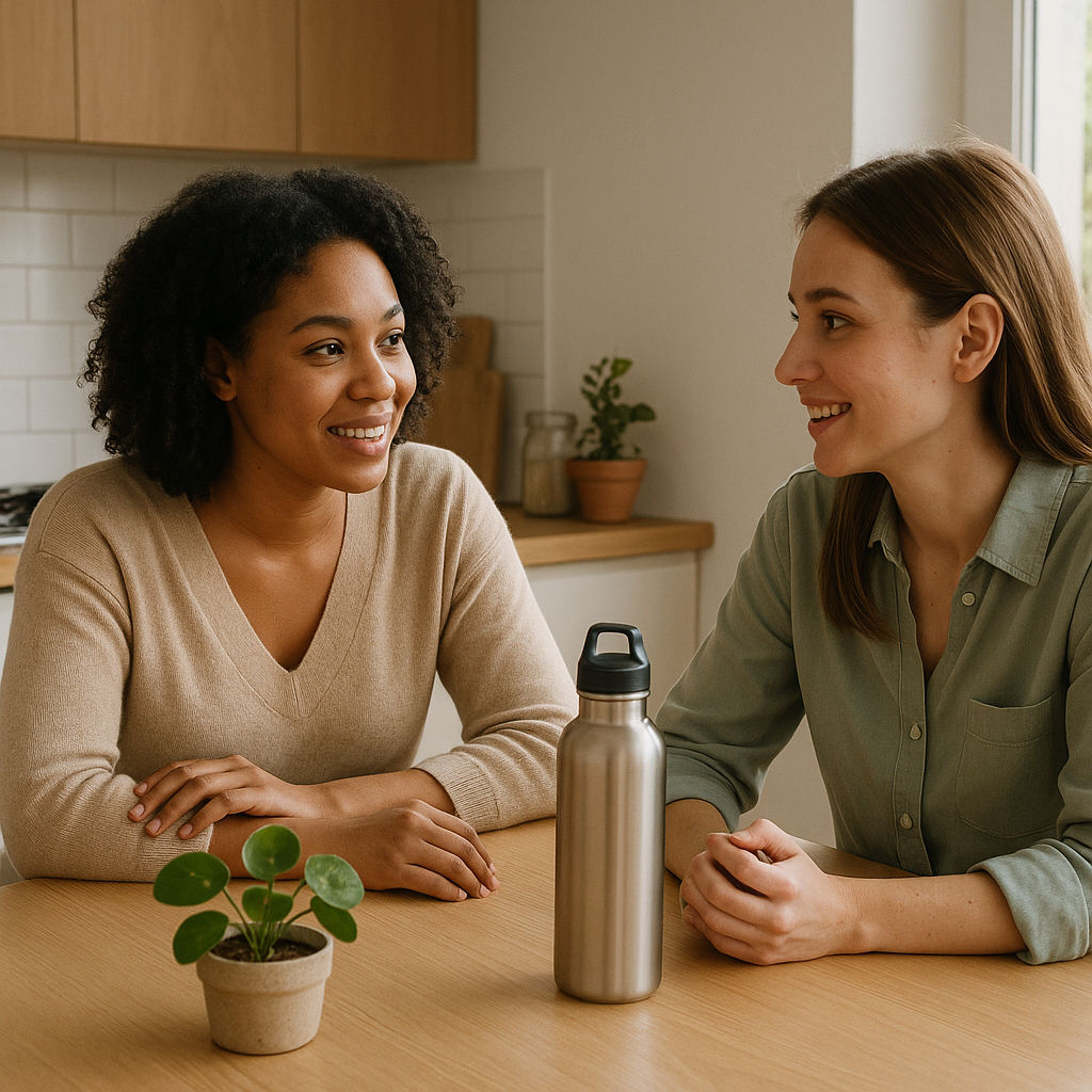 Talk to someone you know about climate change