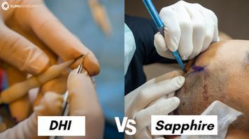 DHI vs Sapphire Hair Transplant