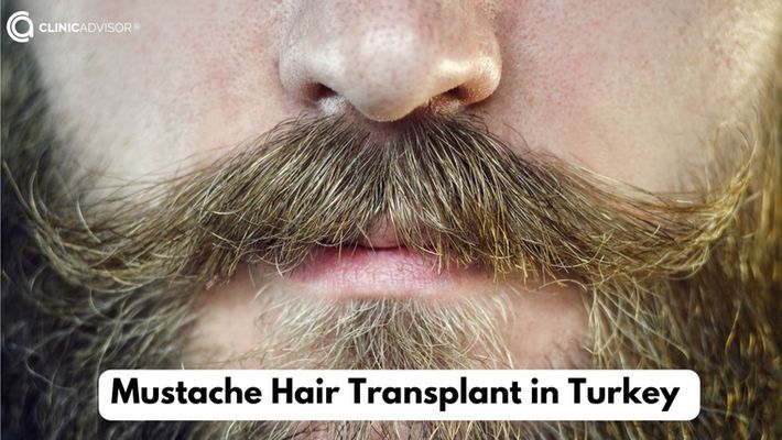 Mustache Hair Transplant in Turkey