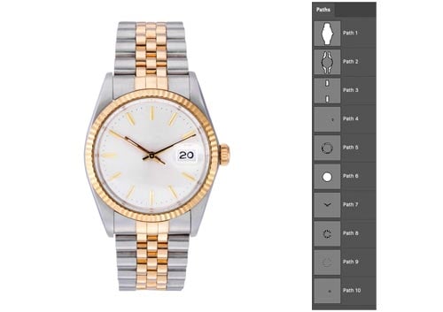 multiple clipping path service