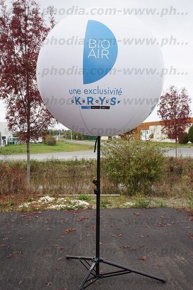 1 ballon sur trépied pour krys group | convention 2016 disneyland paris