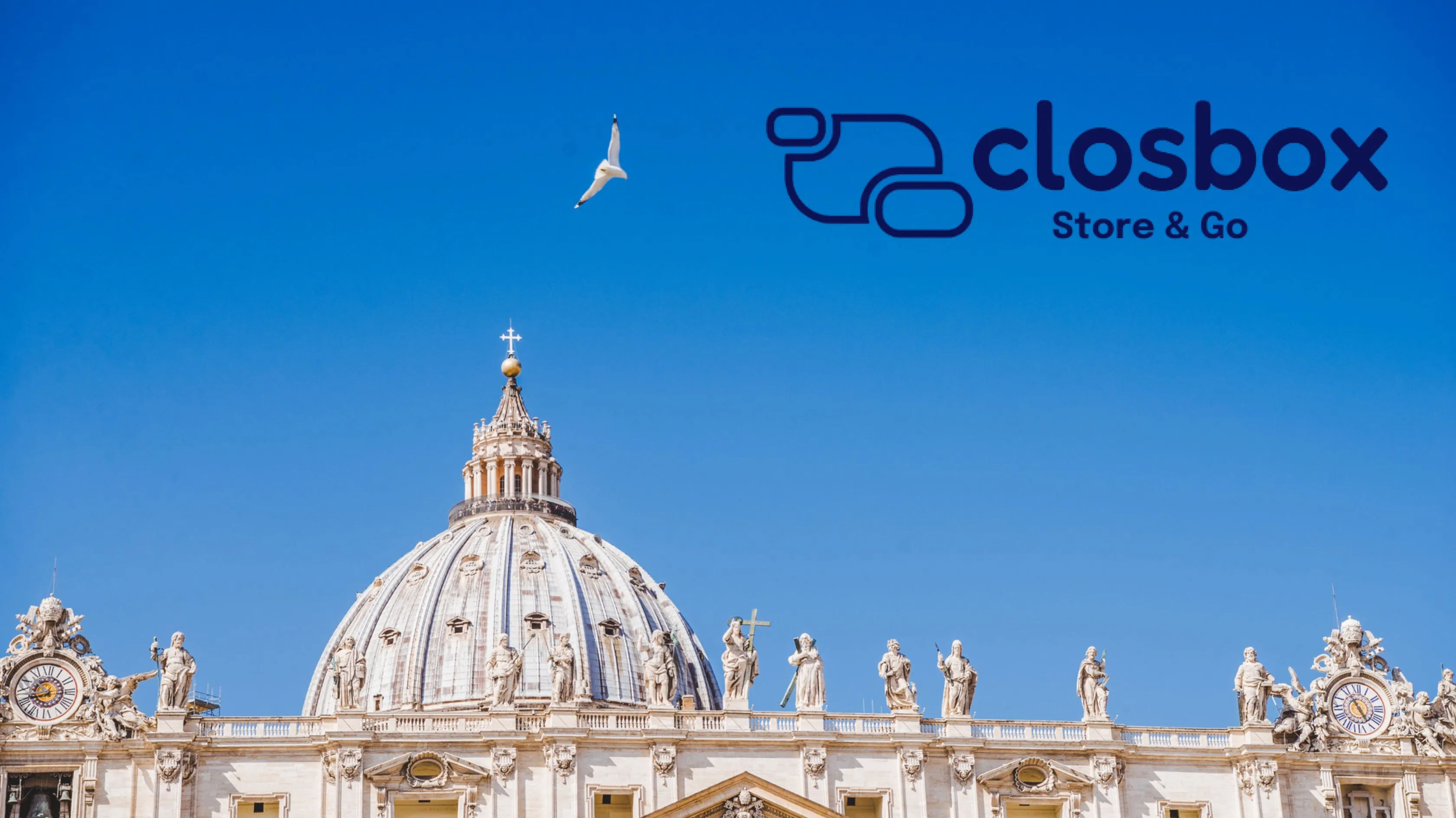 Libérate de tu equipaje en Roma con la consigna segura de Closbox cerca de San Pedro, la mejor alternativa a Radical Storage.