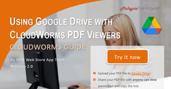 Using Google Drive with CloudWorms PDF Viewers