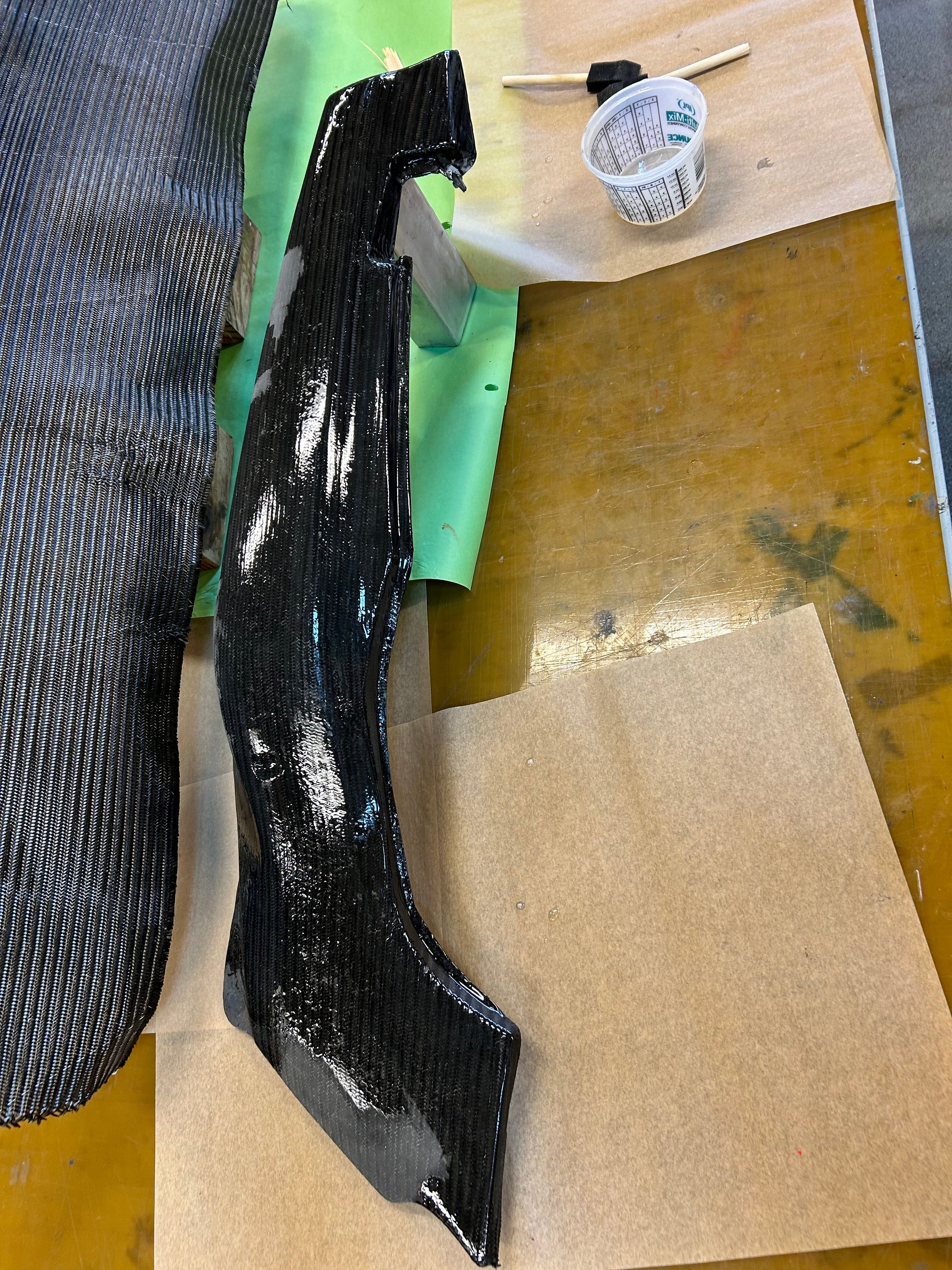 Carbon fiber detail 4