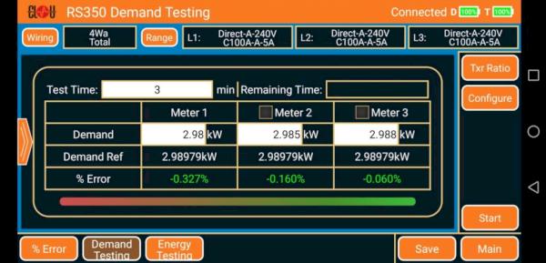 Demand Register Test