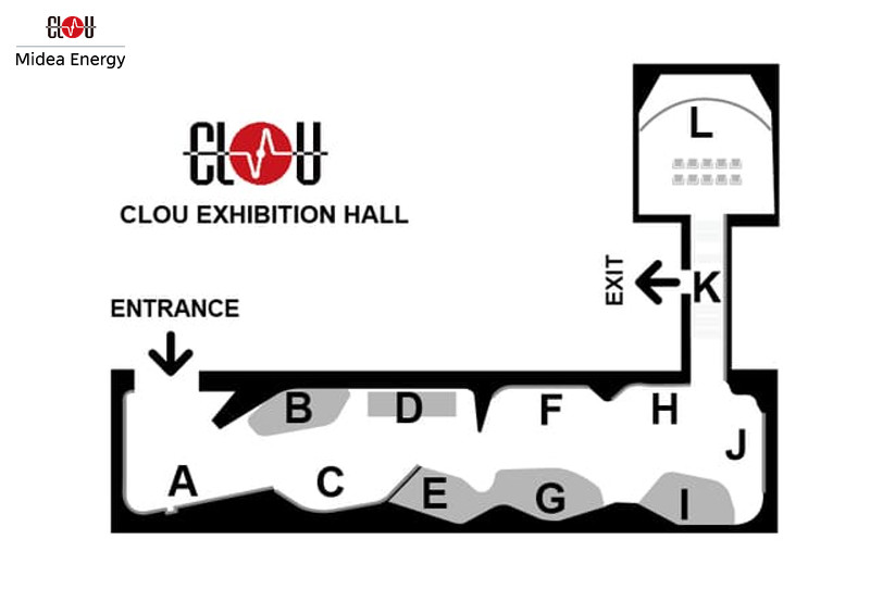 CLOU Exhibition Hall Plan