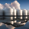 Large Storage Tanks Or High Pressure Systems Are Required To Store Hydrogen In A Compact Form (symbol Image, Credit Clou)