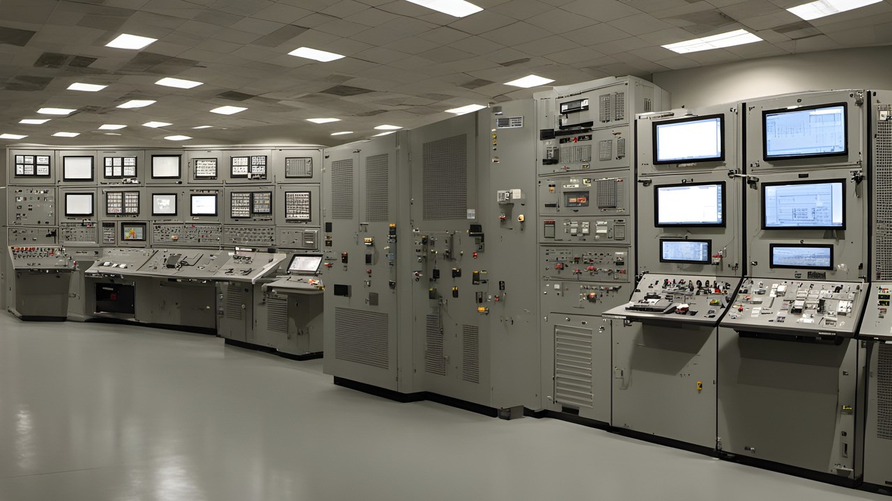 Electrical power generator control center (symbol image, credit CLOU)