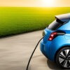 With the surge in EV adoption, it is crucial to evaluate the capacity of the electrical grid and power generation (symbol image, credit CLOU)