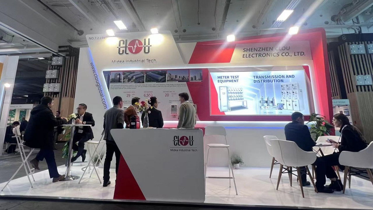 CLOU booth at Enlit Europe 2023, Paris