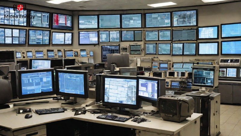 Behind the scenes - The nerve centre of an Advanced Metering Infrastructure system, where data flows and decisions are made with precision (symbol image, credit CLOU)