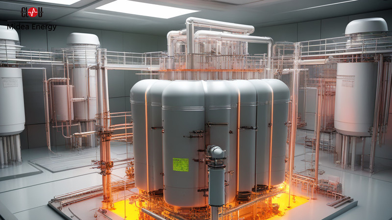 Introducing the Future of Nuclear Power Small Modular Reactors are Powering the Way to a Sustainable Energy Future (symbol image, credit CLOU)