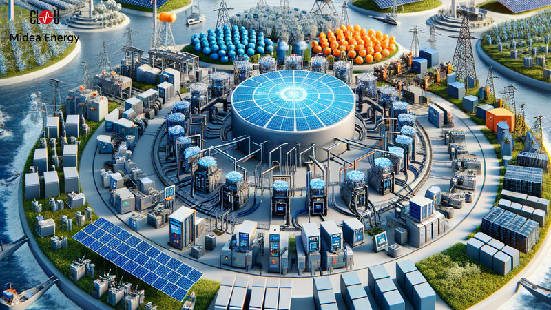 Empowering the Grid - Unleashing the Potential of Virtual Synchronous Generators (VSGs) with Black Start Functions (symbol image, credit CLOU)