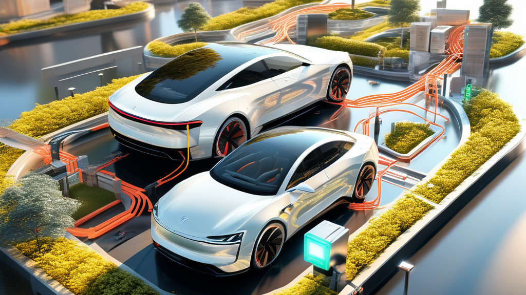 Power in Harmony - The Future of Driving and Energy Sharing with V2G Technology (symbol image, credit CLOU)