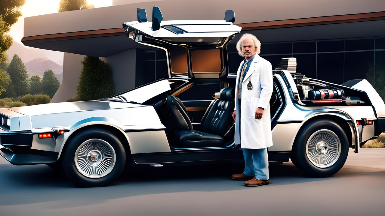 Breaking the Bounds of Time Dr. Emmett Brown unveiled the future today with his groundbreaking flux capacitor