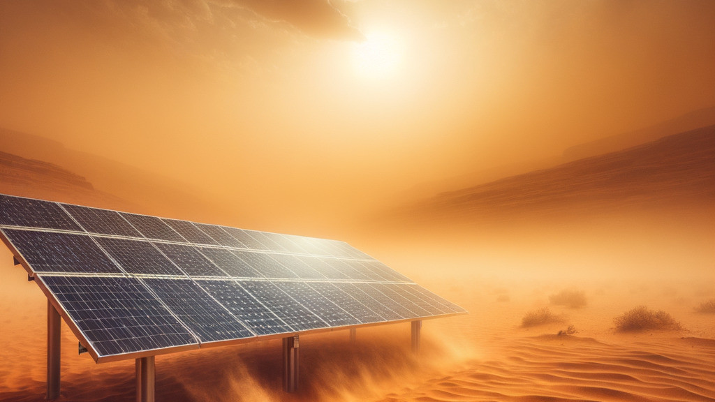 Dust in the Wind: The Sahara's Role in Europe's Solar Output