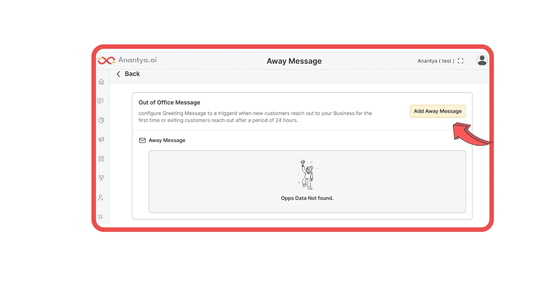 Add Away Message