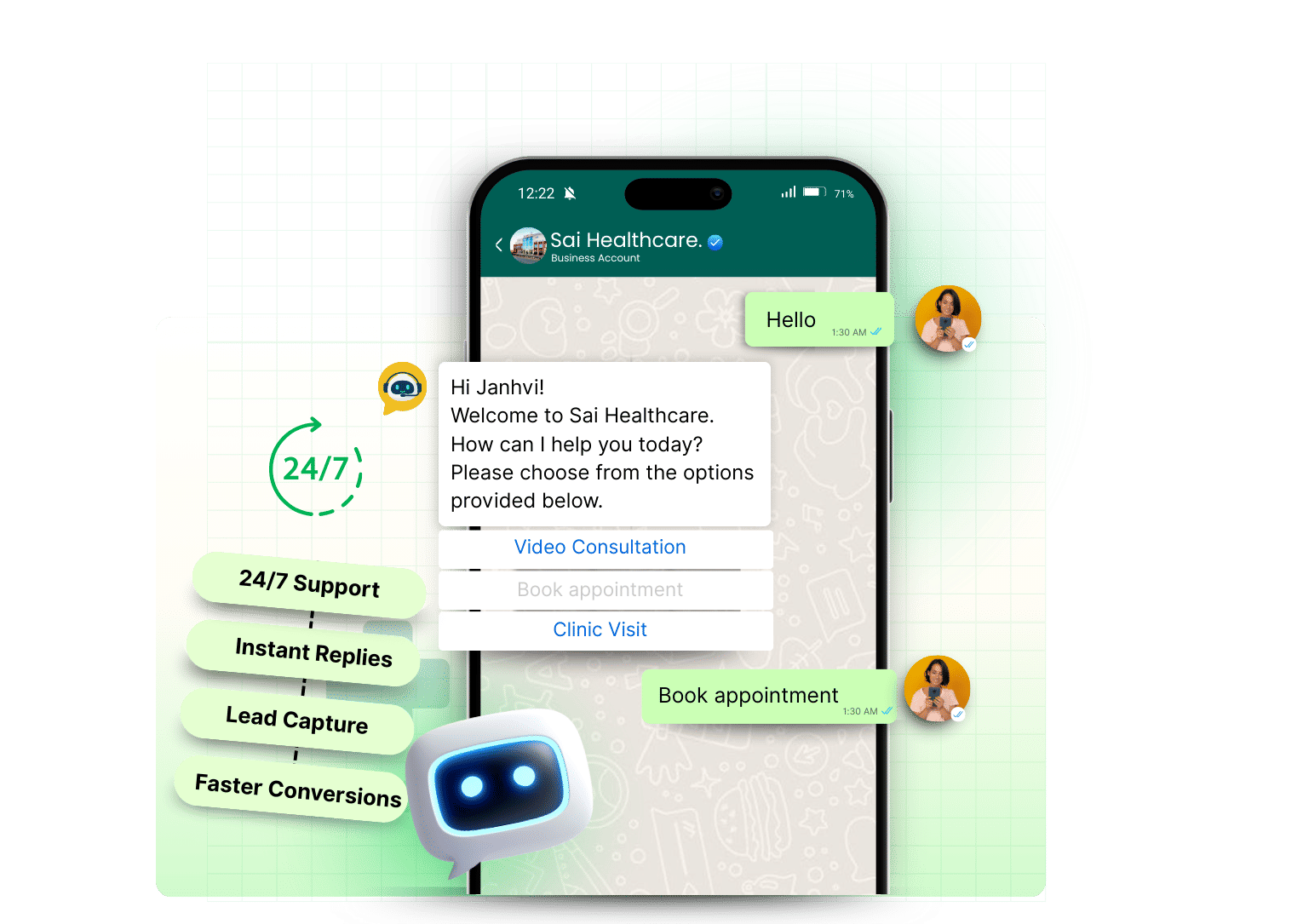 AI Chatbots on WhatsApp AI Chatbots on WhatsApp