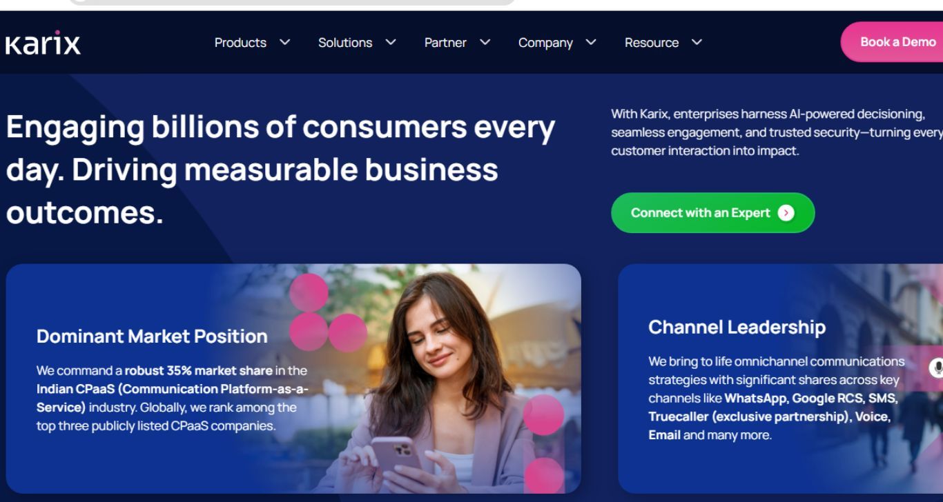 WhatsApp Business Solutions Provider karix