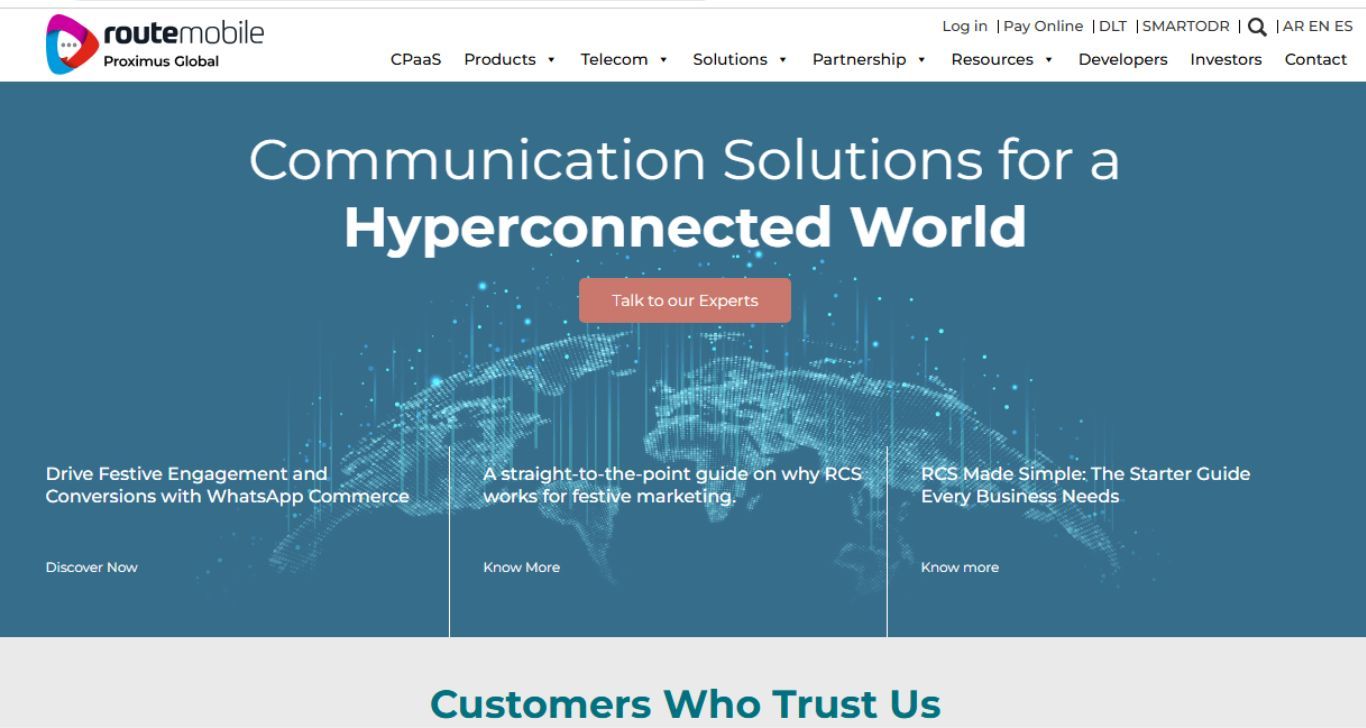 WhatsApp Business Solutions Provider Route Mobile