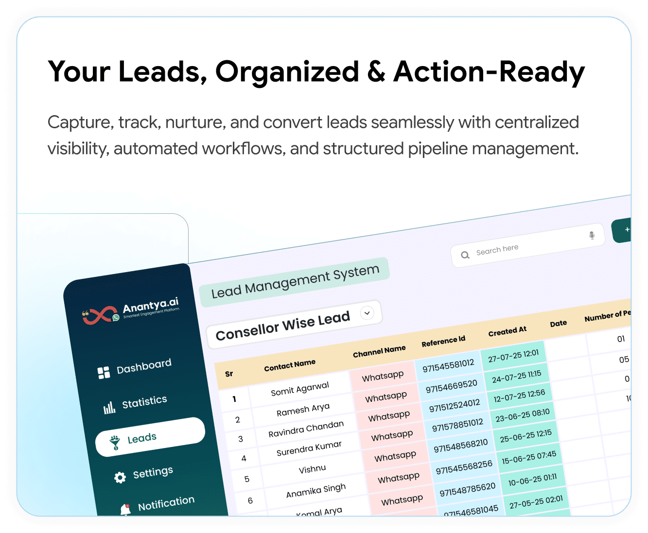 Lead Management