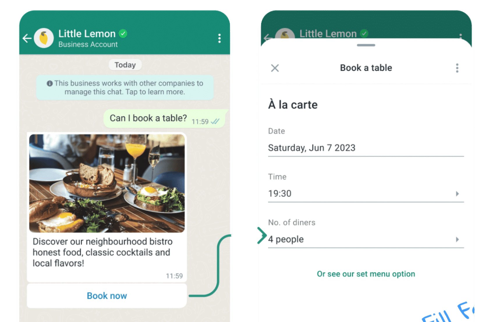 WhatsApp Forms