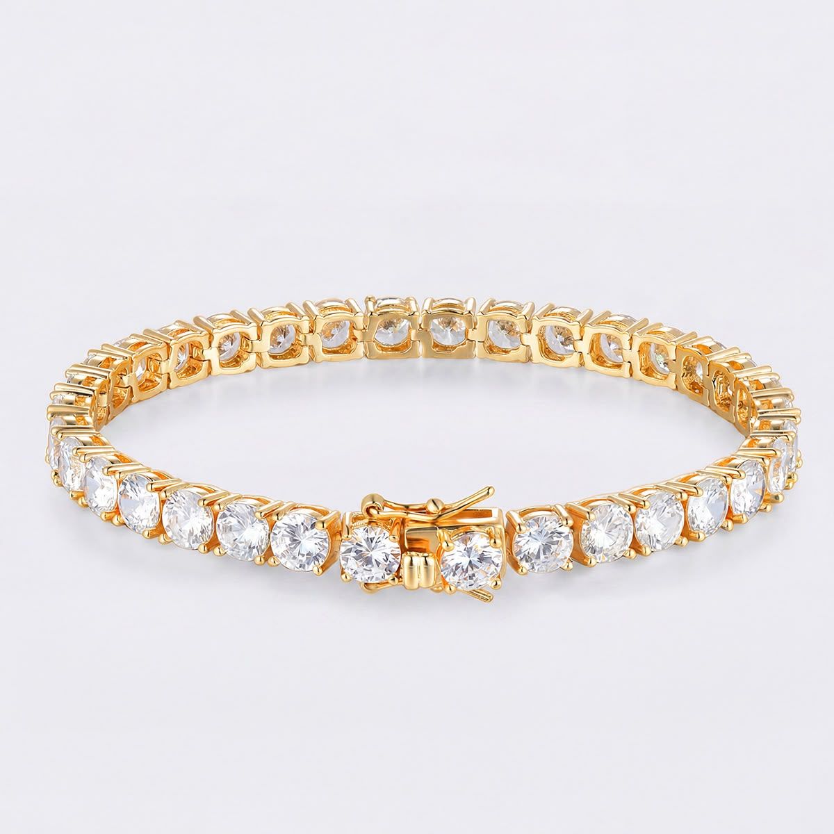 tennis bracelets 4mm stone size —  jewelry
