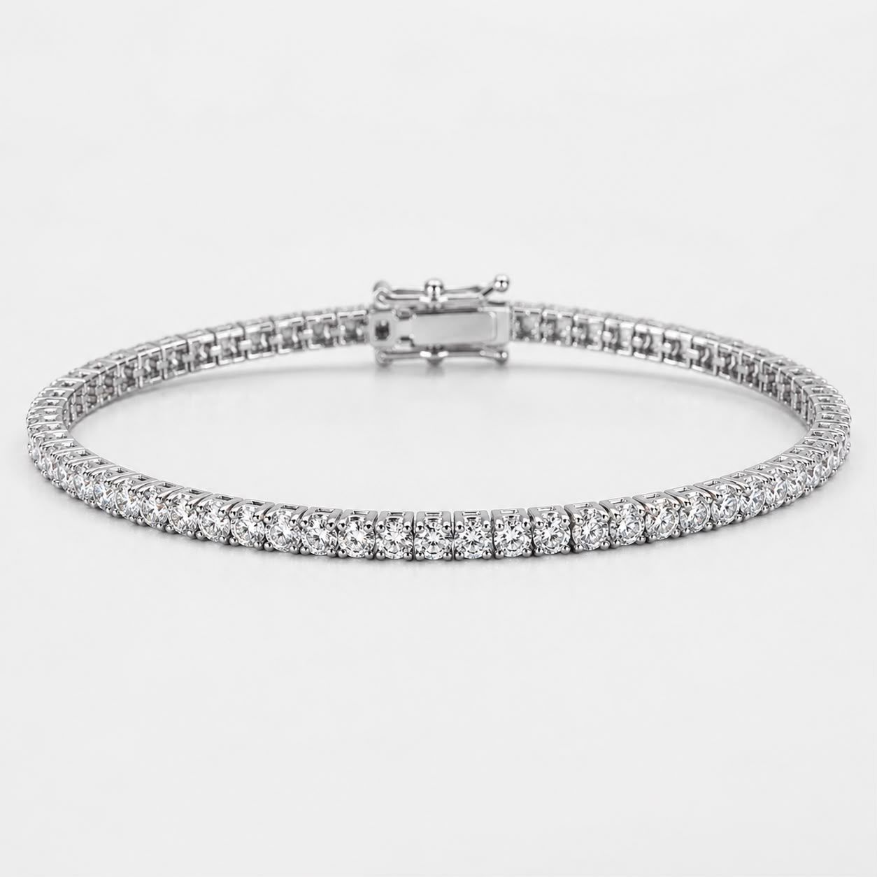 tennis bracelets 2mm stone size —  jewelry