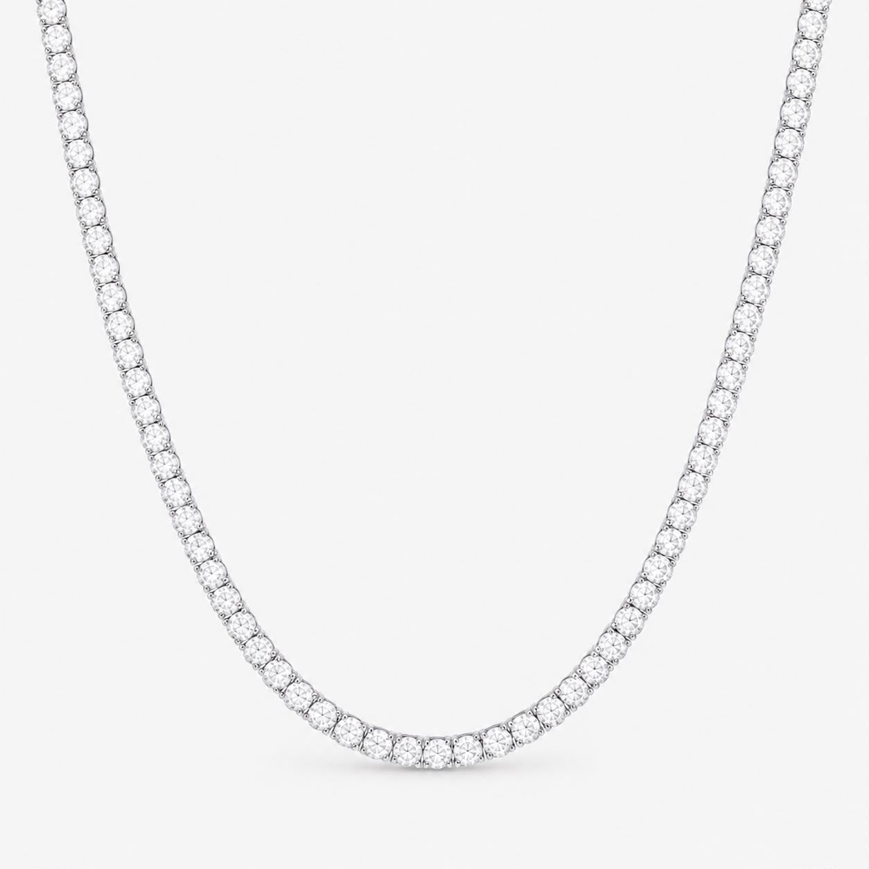 Tennis Necklace 4mm — copper jewelry