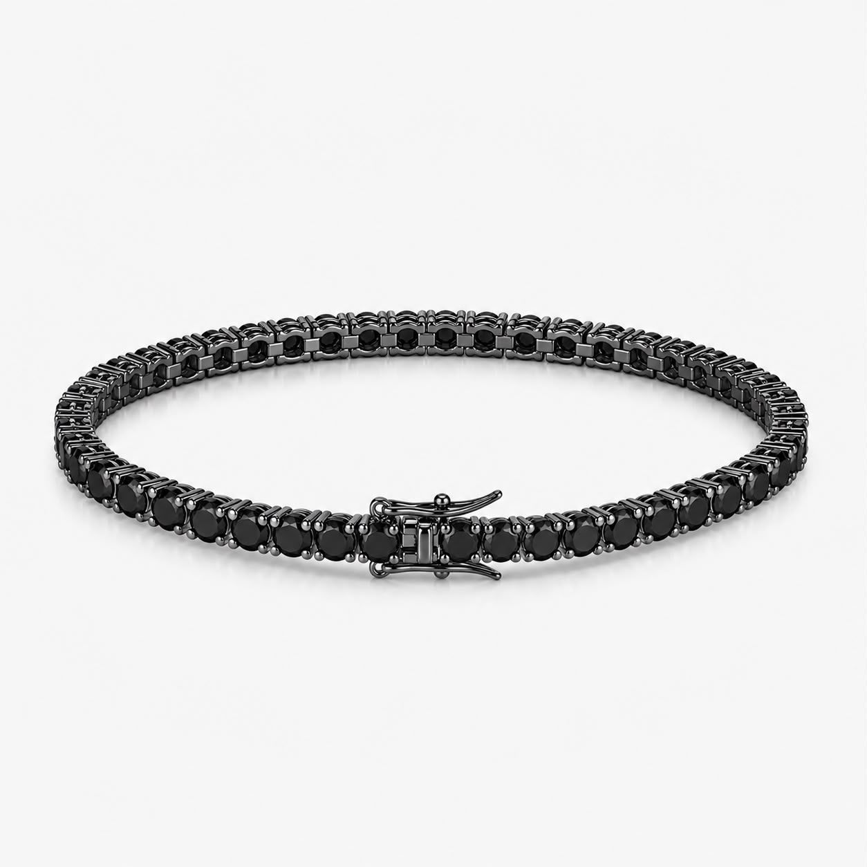 black tennis bracelets —  jewelry